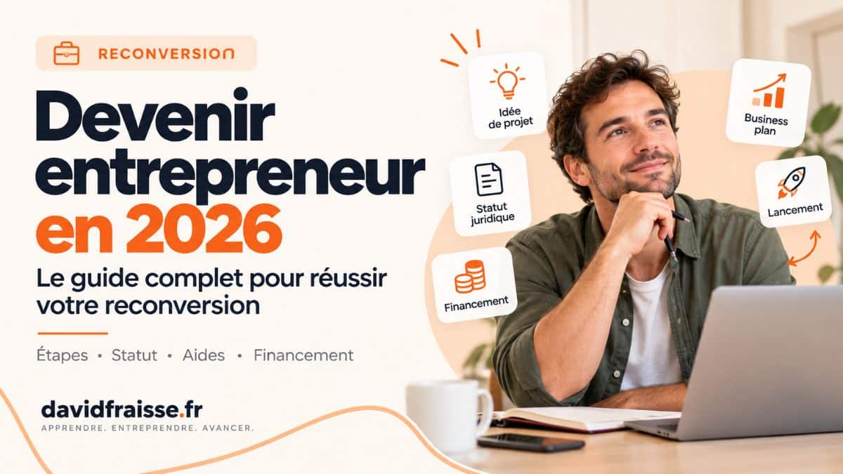 Reconversion professionnelle : comment devenir entrepreneur ?
