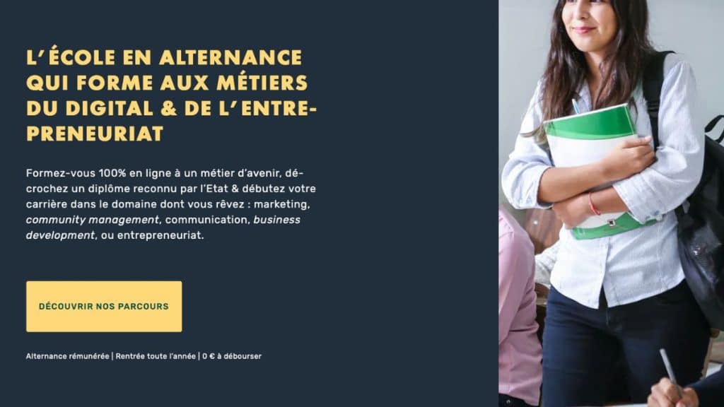 LiveMentor, l'école en alternance qui forme aux métiers du digital et de l'entrepreneuriat
